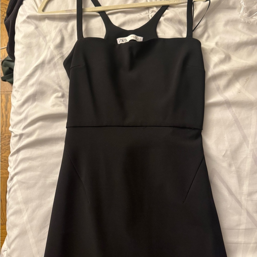 Zara Black Sleeveless Dress